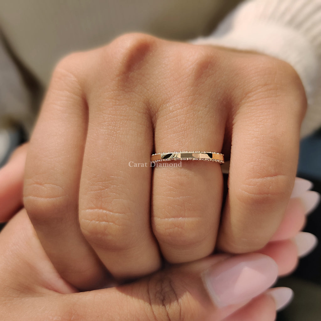 Round Cut Diamond Eternity Band