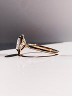 2.0 CT Oval Cut Moissanite Halo Engagement Ring