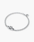 MOSS Gold Charm Bracelet with 0.12ct Diamonds