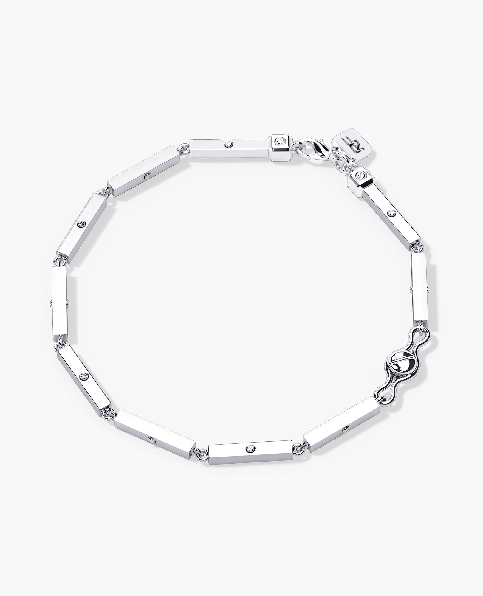 BAR CHAIN Gold Bracelet - 2.5mm