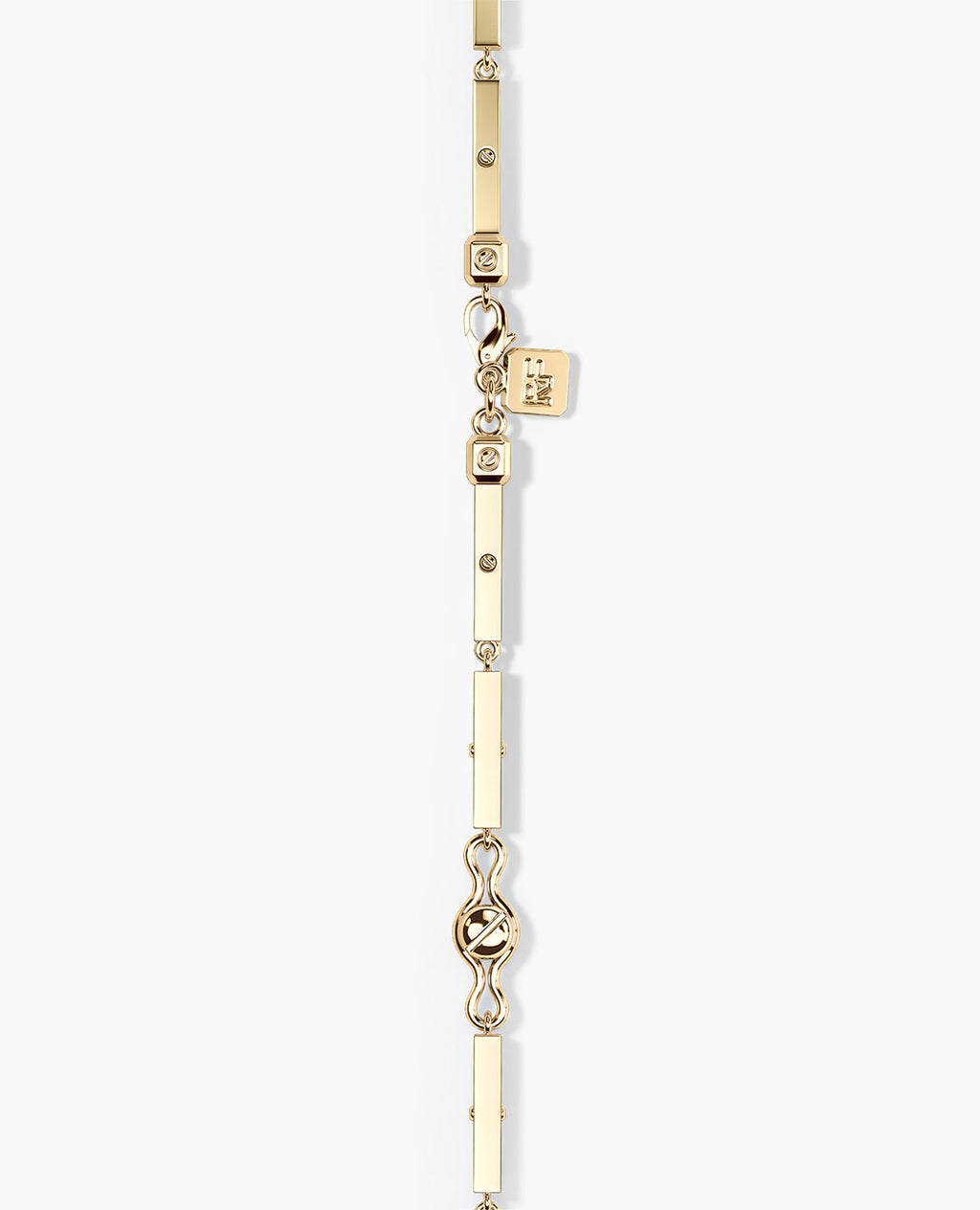 BAR CHAIN Gold Bracelet - 2.5mm