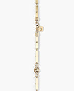 BAR CHAIN Gold Bracelet - 2.5mm