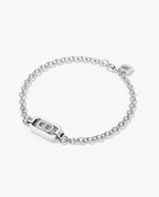 BRIGGS Gold Charm Bracelet with 0.10ct Diamonds