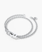 BRIGGS Gold Charm Bracelet with 0.45ct Diamonds