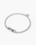 FRANKLIN Gold Charm Bracelet with 0.17ct Diamonds