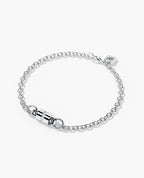 FRANKLIN Gold Charm Bracelet with 0.17ct Diamonds