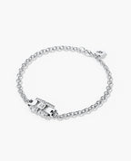 LA PAZ Gold Charm Bracelet with 0.20ct Diamonds