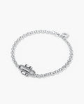 ROPES Gold Charm Bracelet with 0.05ct Diamonds