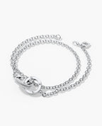 ROPES Gold Charm Bracelet with 0.20ct Diamonds