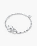 ROPES Gold Charm Bracelet with 0.20ct Diamonds