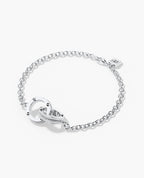 ROPES Gold Charm Bracelet with 0.20ct Diamonds