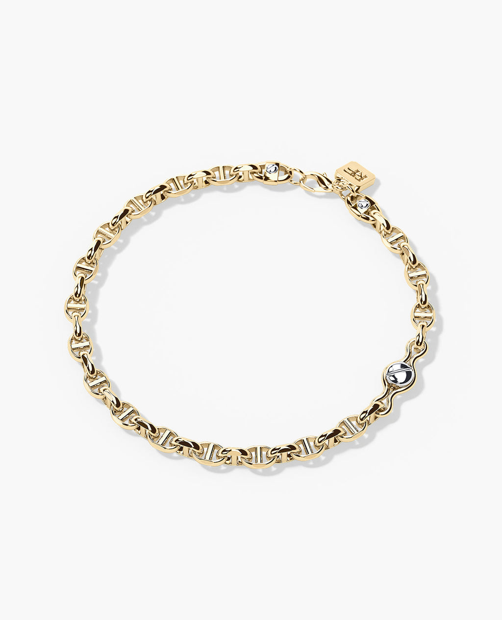 ANCHOR SOLID Gold Bracelet - 4.5mm