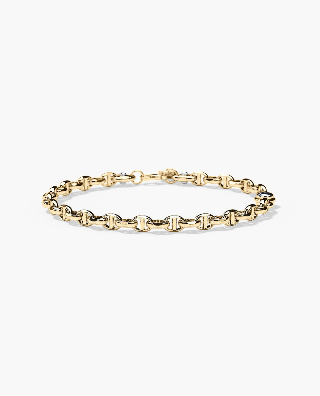 ANCHOR SOLID Gold Bracelet - 4.5mm
