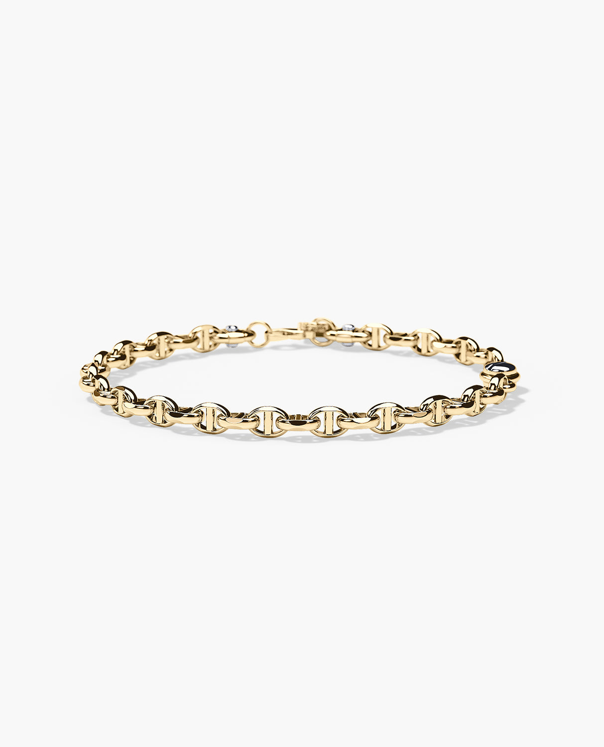ANCHOR SOLID Gold Bracelet - 4.5mm