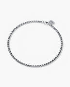 ROUND BOX Chain Bracelet - 2.5mm