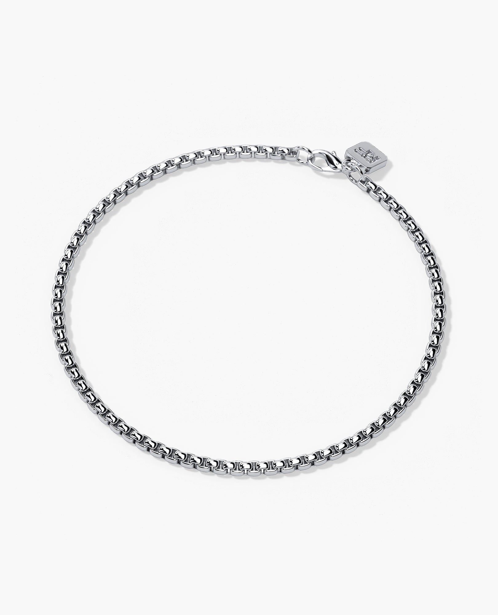 ROUND BOX Chain Bracelet - 2.5mm