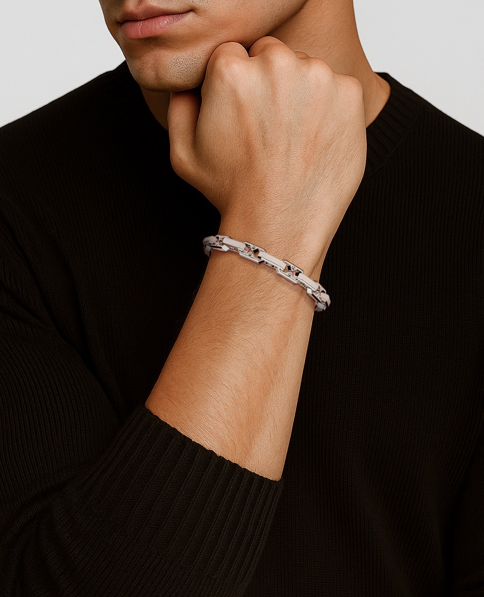 ARTURO Gold Link Bracelet - 6mm