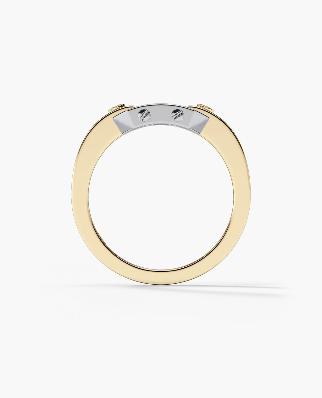 BRIGGS MINI Two-Tone Gold Ring