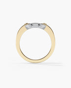 BRIGGS MINI Two-Tone Gold Ring