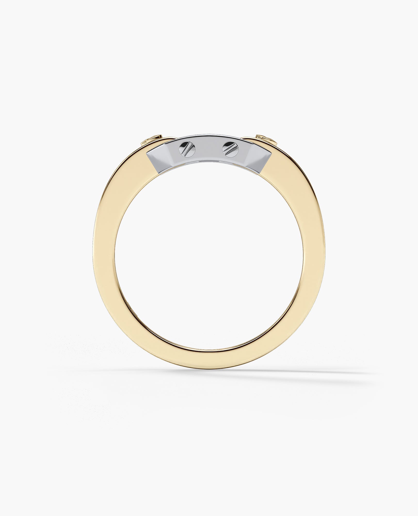 BRIGGS MINI Two-Tone Gold Ring