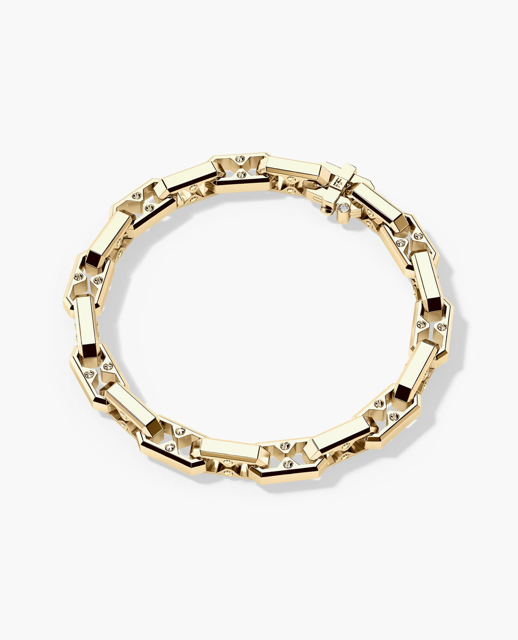 ARTURO Gold Link Bracelet - 6mm