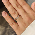 Eternity Style Marquise Diamond Wedding Band