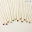 Birthstone Gemstone Necklace, 14k yellow gold 1st Birthday, Push Gift, DisneyValley