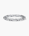 ARTURO Gold Link Bracelet with Diamonds - 6mm