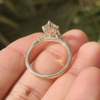 Dutch Marquise Cut Ring with Marquise Side Stones