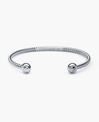 ROPES Gold Cuff Bracelet - 4mm
