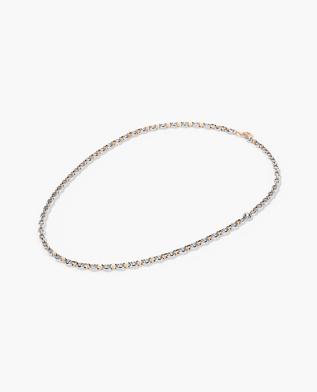 ANCHOR SOLID Two-Tone Gold Necklace - 4.5mm