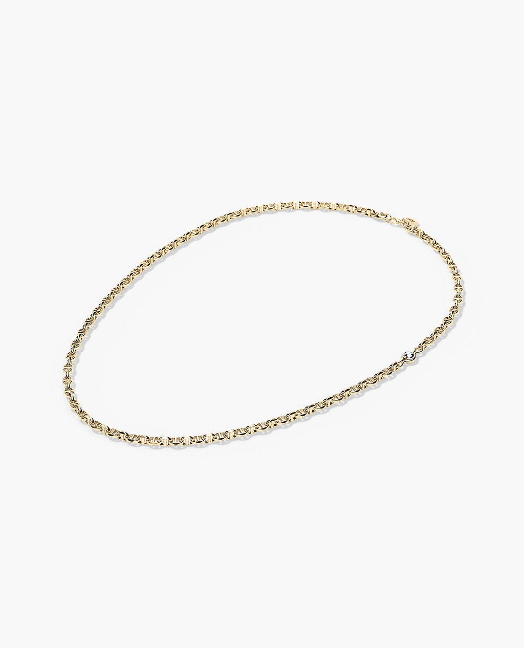 ANCHOR SOLID Gold Necklace - 4.5mm