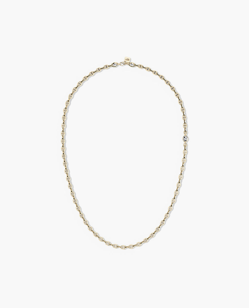 ANCHOR SOLID Gold Necklace - 4.5mm