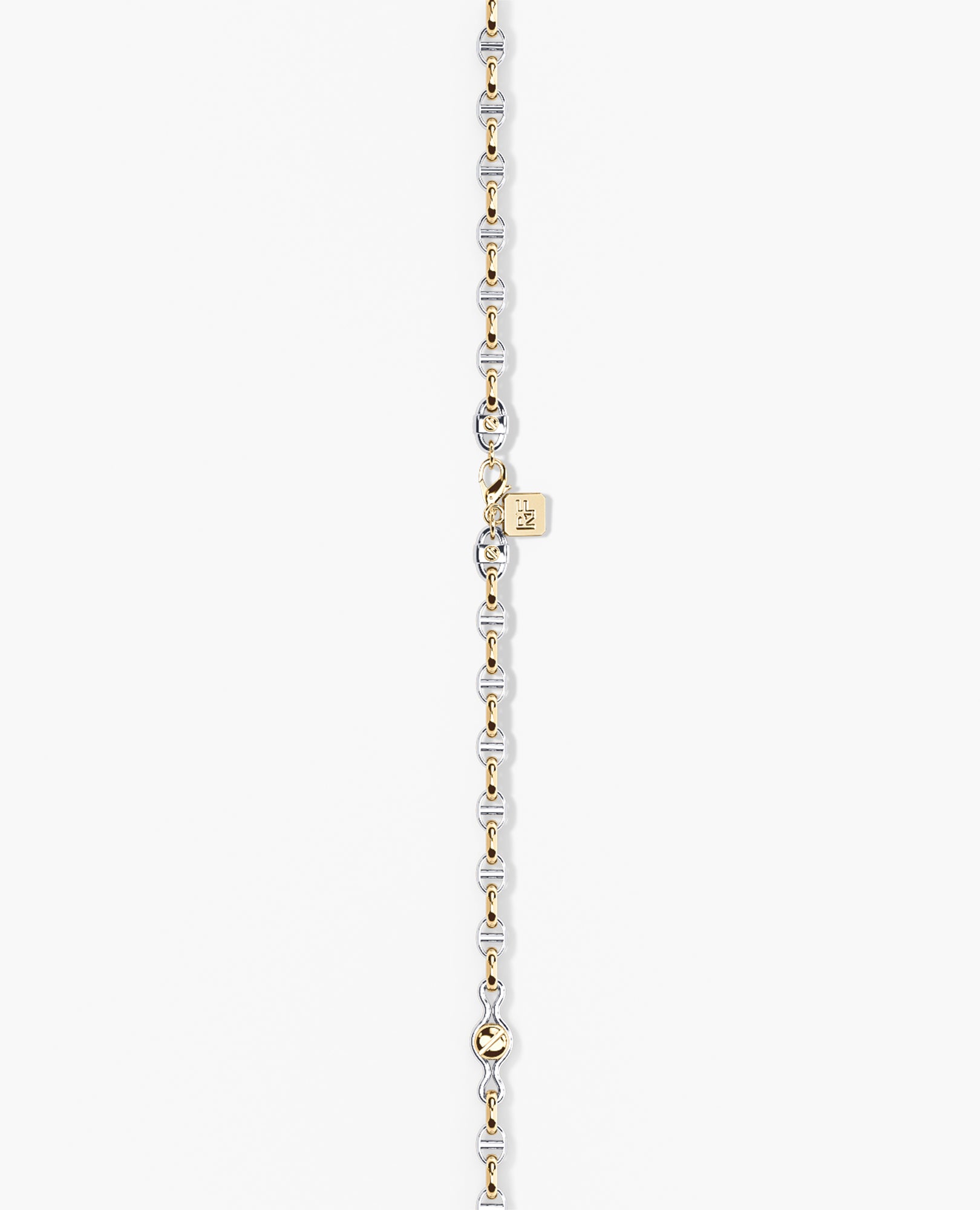 ANCHOR SOLID Two-Tone Gold Necklace - 4.5mm