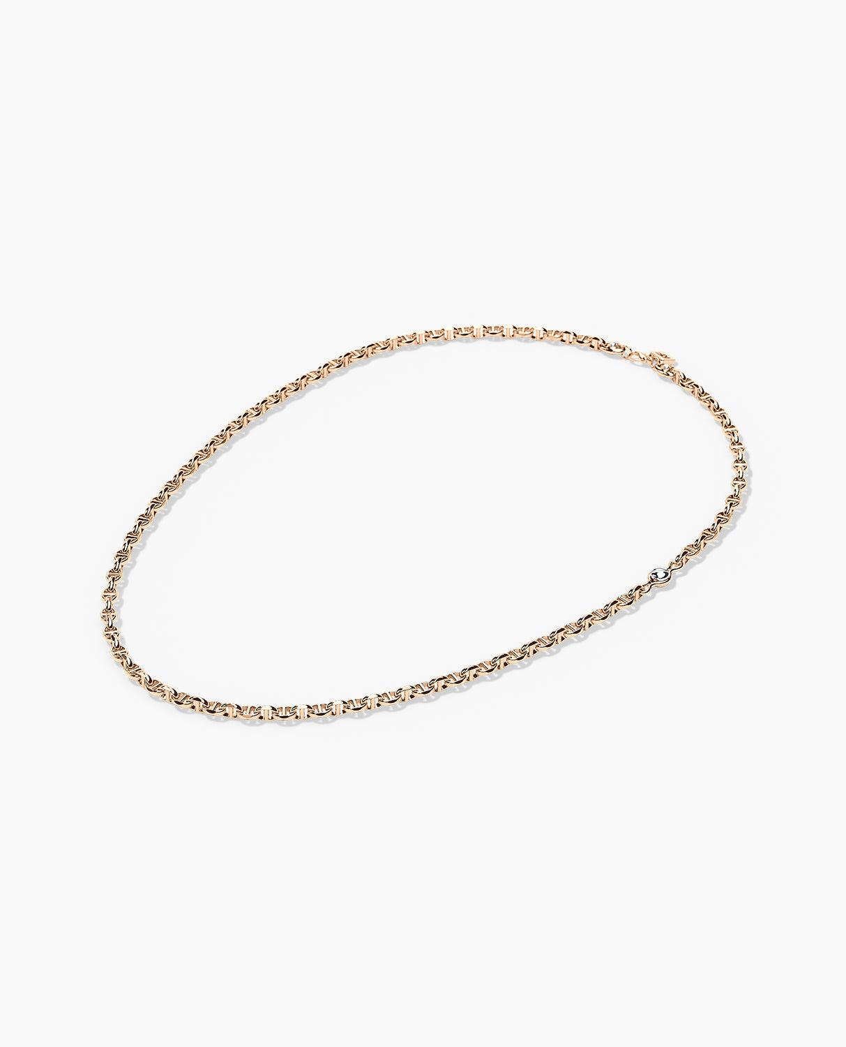 ANCHOR SOLID Gold Necklace - 4.5mm