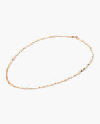 BAR CHAIN Gold Necklace - 2.5mm