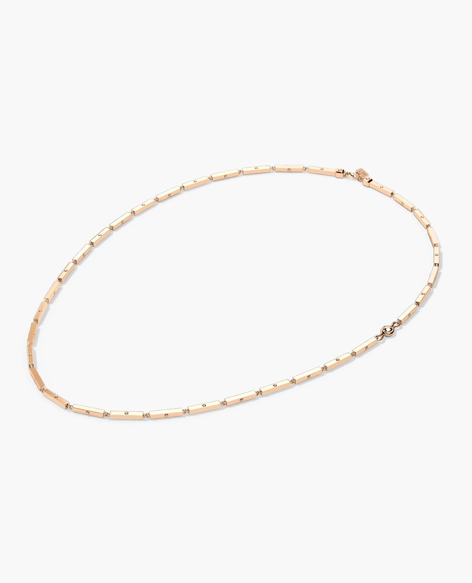 BAR CHAIN Gold Necklace - 2.5mm