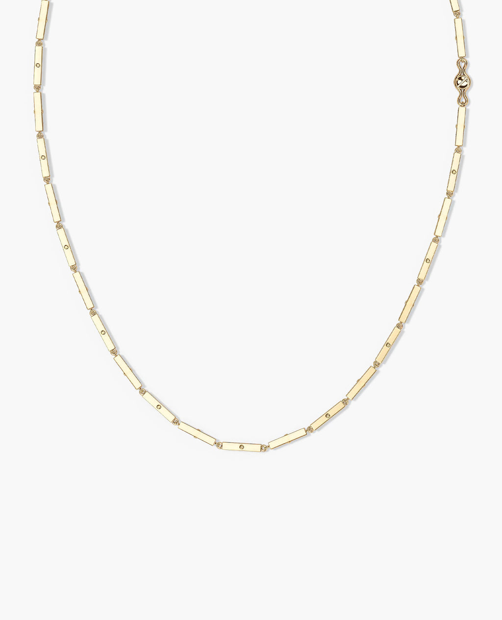 BAR CHAIN Gold Necklace - 2.5mm