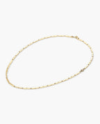 BAR CHAIN Gold Necklace - 2.5mm
