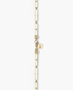 BAR CHAIN Gold Necklace - 2.5mm