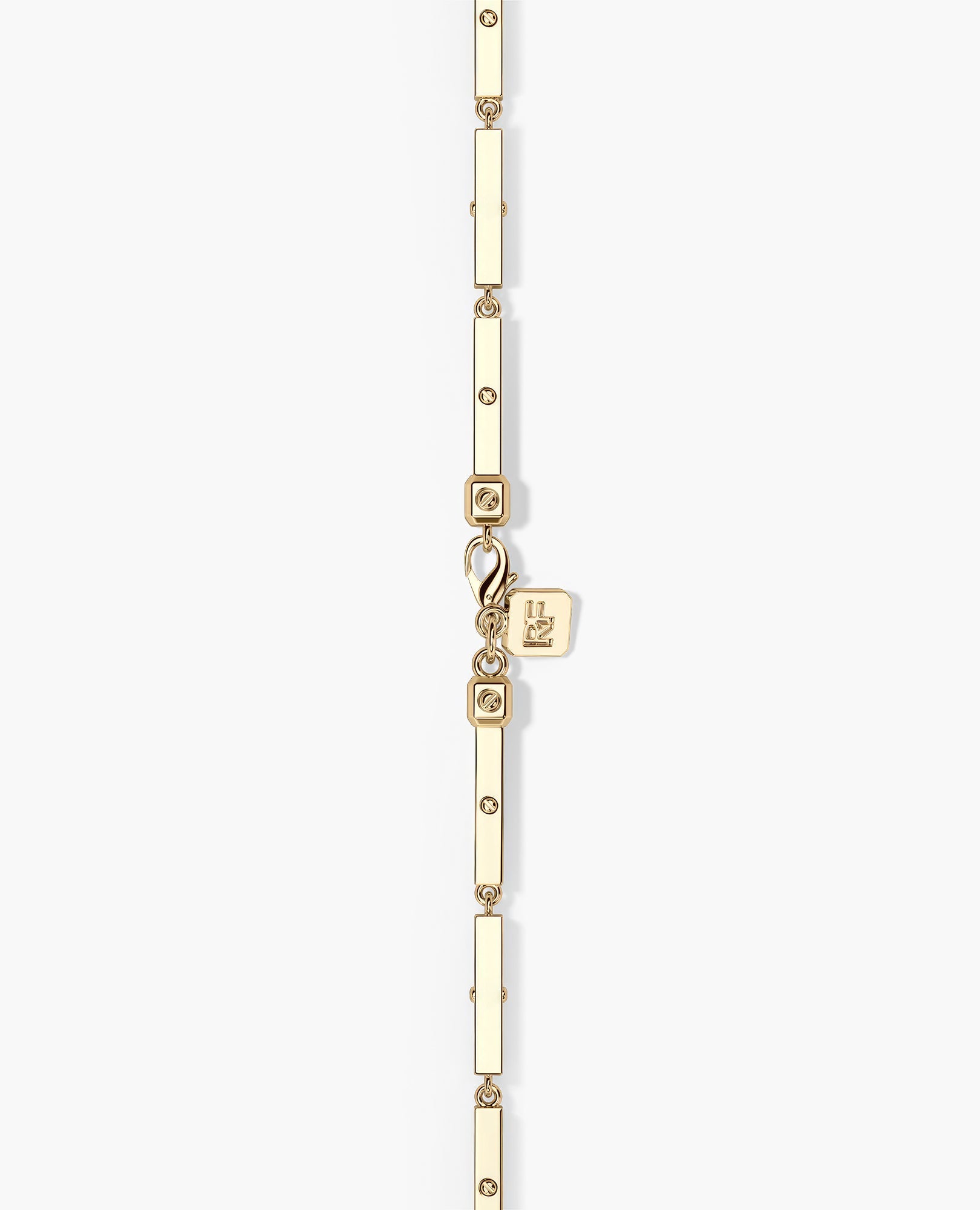 BAR CHAIN Gold Necklace - 2.5mm