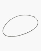 ROUND BOX Silver Chain Necklace - 3.5mm