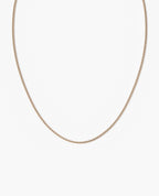 ROUND BOX Gold Chain Necklace - 2.5mm