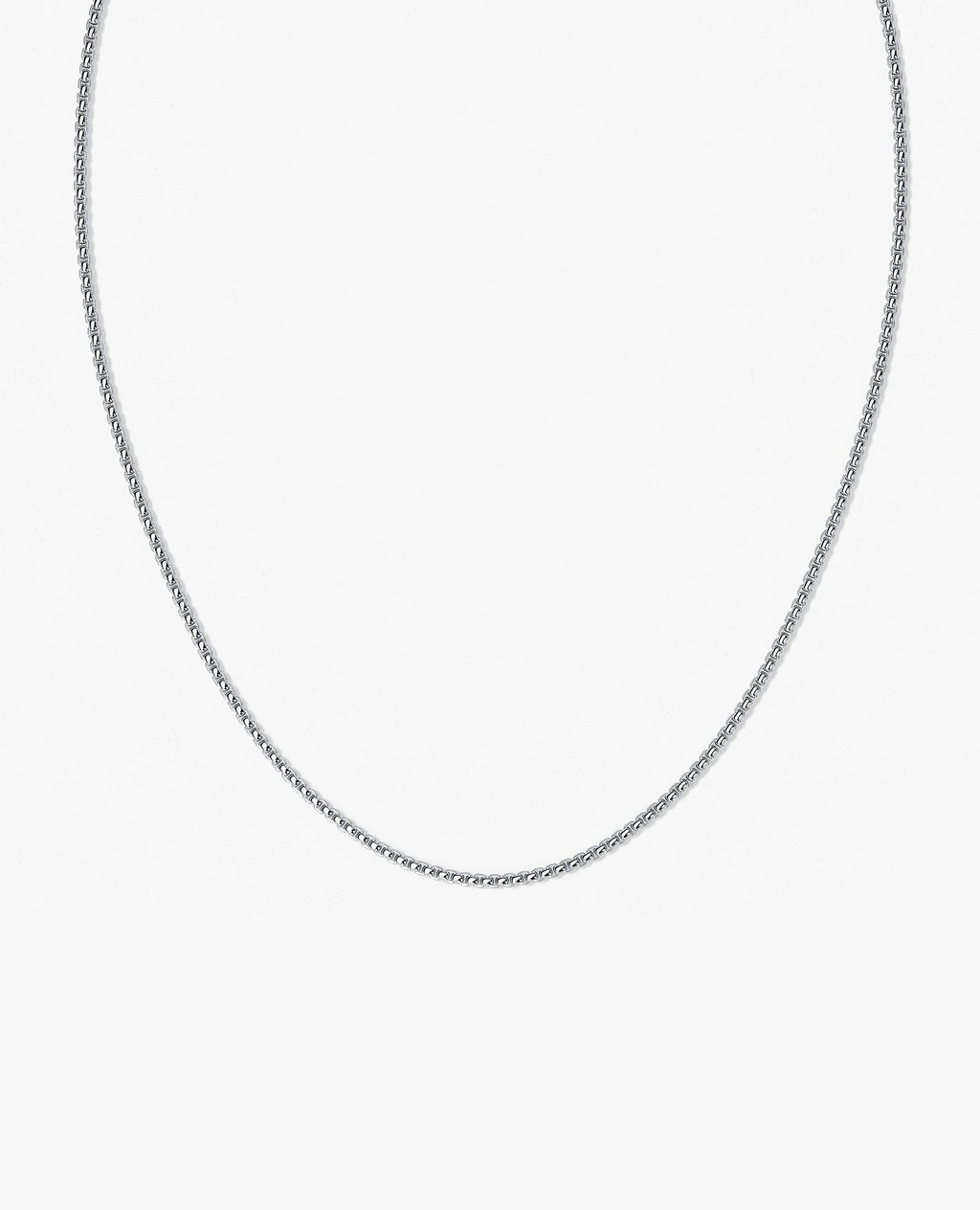 ROUND BOX Gold Chain Necklace - 2.5mm
