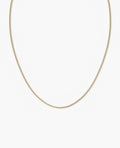 ROUND BOX Gold Chain Necklace - 2.5mm