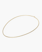 ROUND BOX Gold Chain Necklace - 2.5mm