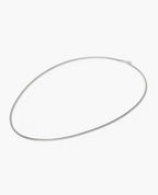 ROUND BOX Silver Chain Necklace - 2.5mm