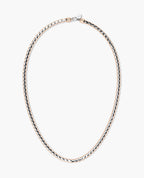 EDGE BOX Chain Necklace Two-Tone Gold - 6mm