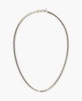 EDGE BOX Chain Necklace Two-Tone Gold - 6mm