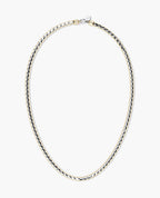 EDGE BOX Chain Necklace Two-Tone Gold - 6mm